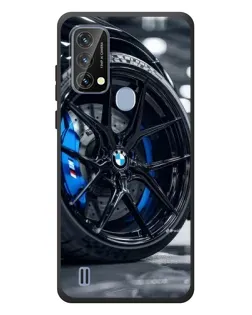 Чехол для Blackview A50 с картинкой «Колесо BMW вблизи»