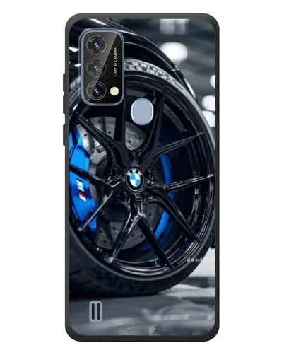 Чехол для Blackview A50 с картинкой «Колесо BMW вблизи»