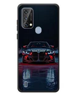 Чехол для Blackview A50 с картинкой «BMW на мокрой дороге»