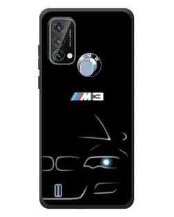 Чехол для Blackview A50 с картинкой «Минималистичный принт BMW M3»
