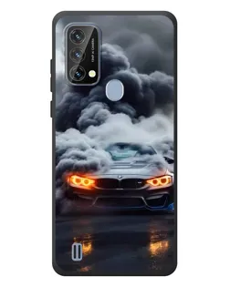 Чехол для Blackview A50 с картинкой «BMW в дыму»