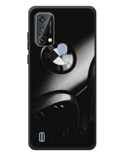 Чехол для Blackview A50 с картинкой «Эмблема BMW — макро»