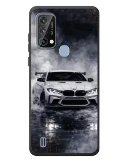 Чехол для Blackview A50 с картинкой «BMW сквозь туман»