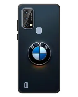 Чехол для Blackview A50 с картинкой «Логотип BMW — минимализм»