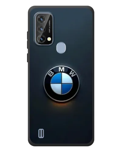 Чехол для Blackview A50 с картинкой «Логотип BMW — минимализм»