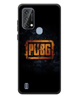 Чохол для Blackview A50 з картинкою «PUBG — золотий логотип»