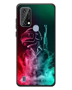 Чохол для Blackview A50 з картинкою «PUBG — вогняний воїн»