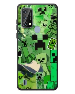 Чохол для Blackview A50 з картинкою «Кріпери Minecraft»