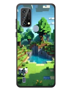 Чохол для Blackview A50 з картинкою «Minecraft літній день»