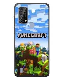 Чохол для Blackview A50 з картинкою «Minecraft класичний світ»