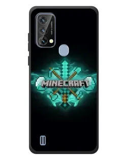 Чохол для Blackview A50 з картинкою «Minecraft Diamond лого»