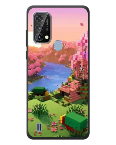 Чохол для Blackview A50 з картинкою «Рожеве дерево Minecraft» Чохол для Blackview A50 з картинкою «Рожеве дерево Minecraft»