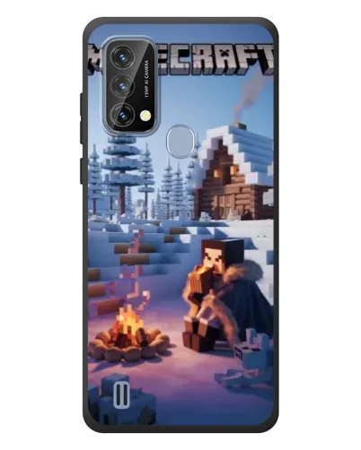 Чохол для Blackview A50 з картинкою «Зимовий Minecraft» Чохол для Blackview A50 з картинкою «Зимовий Minecraft»