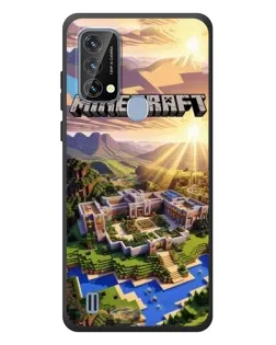 Чохол для Blackview A50 з картинкою «Minecraft панорама»