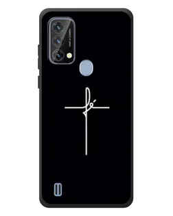 Чехол для Blackview A50 с картинкой «Тонкий крест»