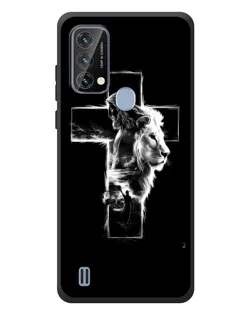 Чехол для Blackview A50 с картинкой «Сияющий крест Jesus»