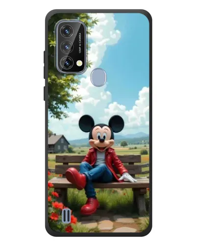 Чехол для Blackview A50 с картинкой «Микки на скамейке» Чехол для Blackview A50 с картинкой «Микки на скамейке»