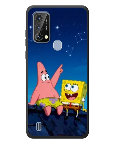 Чехол для Blackview A50 с картинкой «Губка Боб и Патрик ночью» Чехол для Blackview A50 с картинкой «Губка Боб и Патрик ночью»