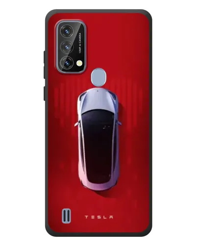 Чехол для Blackview A50 с картинкой «Tesla Top View»