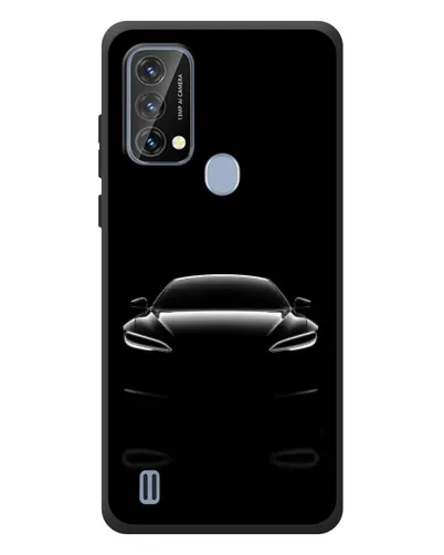 Чехол для Blackview A50 с картинкой «Силуэт Tesla Night»