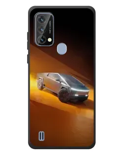 Чехол для Blackview A50 с картинкой «Cybertruck в пустыне»