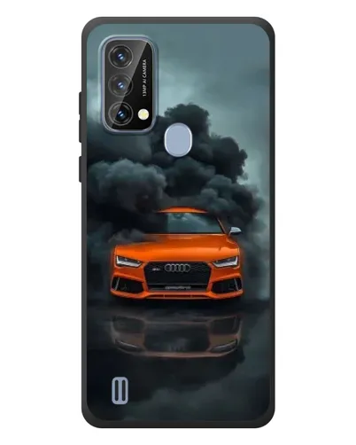 Чохол для Blackview A50 з картинкою «Audi у хмарах диму» Чохол для Blackview A50 з картинкою «Audi у хмарах диму»