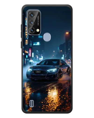 Чохол для Blackview A50 з картинкою «Нічне місто та Audi» Чохол для Blackview A50 з картинкою «Нічне місто та Audi»