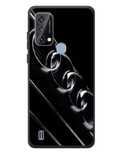 Чохол для Blackview A50 з картинкою «Audi — абстрактні кільця»