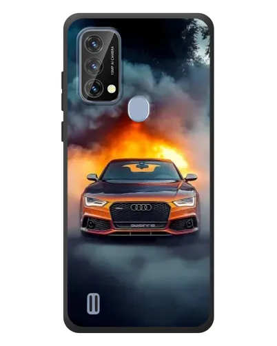 Чохол для Blackview A50 з картинкою «Audi у вогняному диму» Чохол для Blackview A50 з картинкою «Audi у вогняному диму»