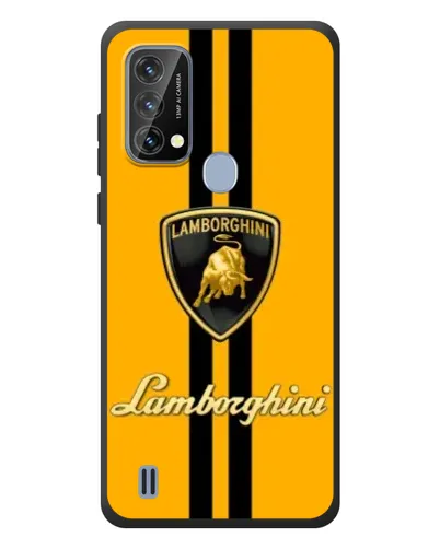 Чохол для Blackview A50 з картинкою «Lamborghini Stripe жовтий»