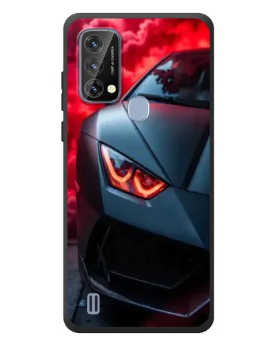 Чохол для Blackview A50 з картинкою «Lamborghini червоне сяйво»