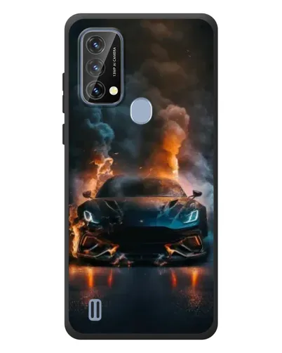 Чохол для Blackview A50 з картинкою «Lamborghini димна естетика»