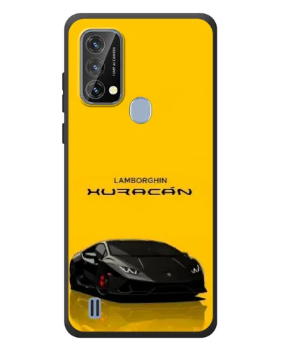 Чохол для Blackview A50 з картинкою «Lamborghini Huracan чорний»