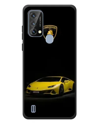 Чохол для Blackview A50 з картинкою «Lamborghini жовтий акцент»