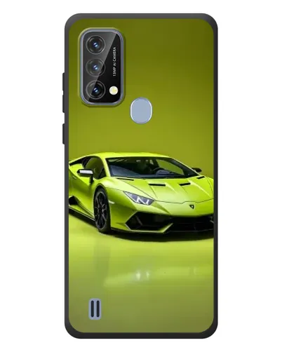 Чохол для Blackview A50 з картинкою «Салатовий Lamborghini Huracan»