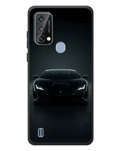 Чохол для Blackview A50 з картинкою «Чорний Lamborghini Aventador»