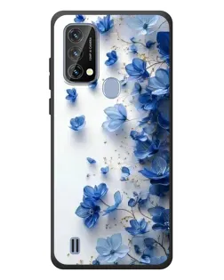 Чохол для Blackview A50 з картинкою «Блакитний квітковий каскад» Чохол для Blackview A50 з картинкою «Блакитний квітковий каскад»