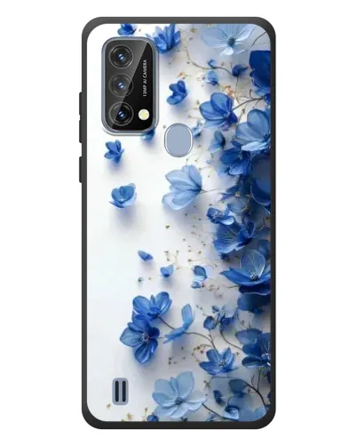 Чохол для Blackview A50 з картинкою «Блакитний квітковий каскад» Чохол для Blackview A50 з картинкою «Блакитний квітковий каскад»