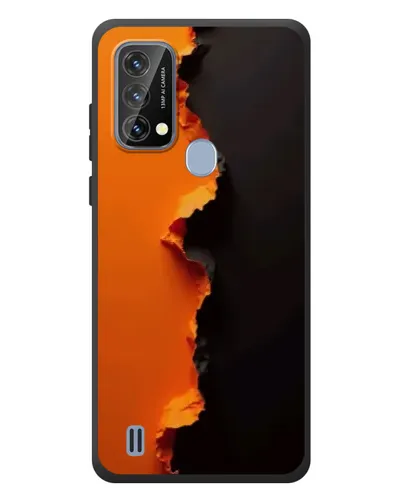 Чохол для Blackview A50 з картинкою «Помаранчевий розлом»