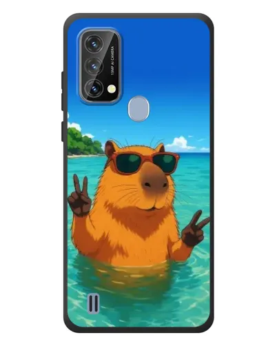 Чохол для Blackview A50 з картинкою «Морська капібара»