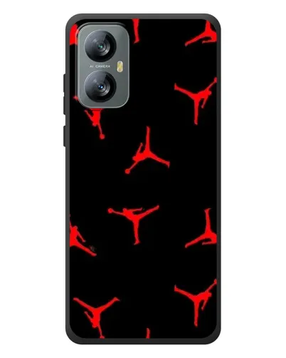 Чохол для Blackview A52 Pro з картинкою «Jordan Red Pattern»