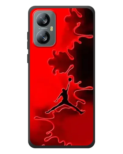Чохол для Blackview A52 Pro з картинкою «Jordan Red Smoke»
