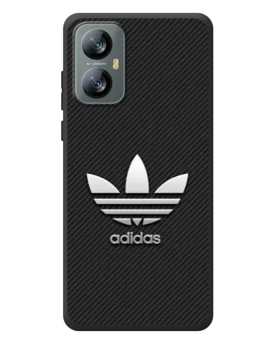 Чохол для Blackview A52 Pro з картинкою «Adidas Карбонова текстура»