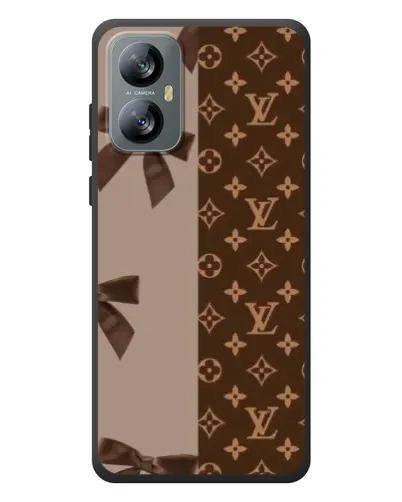 Чехол для Blackview A52 Pro с картинкой «Louis Vuitton — банты»