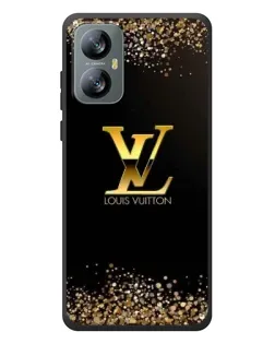 Чехол для Blackview A52 Pro с картинкой «LV — золотые искры»