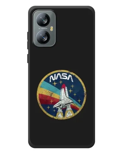 Чохол для Blackview A52 Pro з картинкою «NASA — емблема місії»