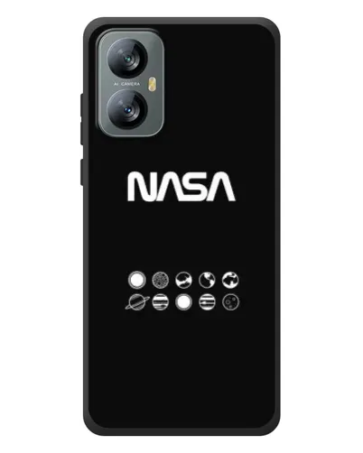 Чохол для Blackview A52 Pro з картинкою «NASA — технічний принт»