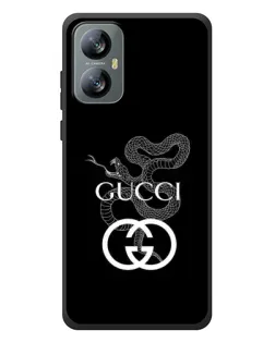 Чохол для Blackview A52 Pro з картинкою «Gucci — срібна змія»