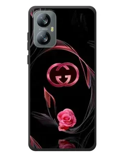 Чохол для Blackview A52 Pro з картинкою «Gucci — неонова троянда»