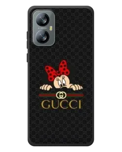 Чохол для Blackview A52 Pro з картинкою «Мінні Маус Gucci — чорний»